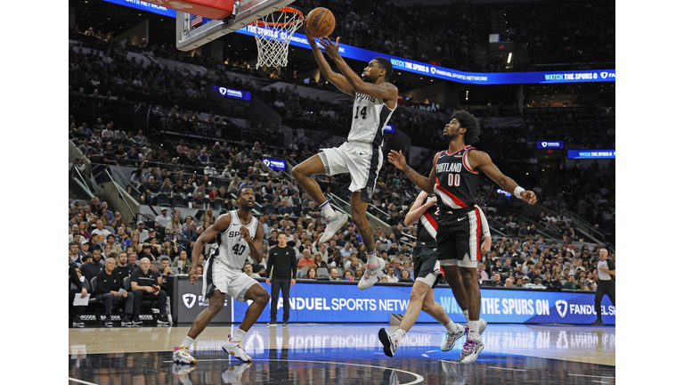 Portland Trailblazers v San Antonio Spurs