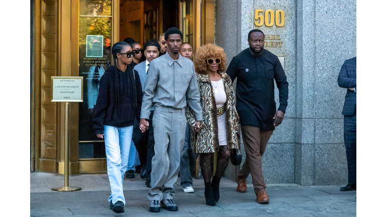 Family Of Sean Combs Appears At Court For Hearing To Set Trial Date