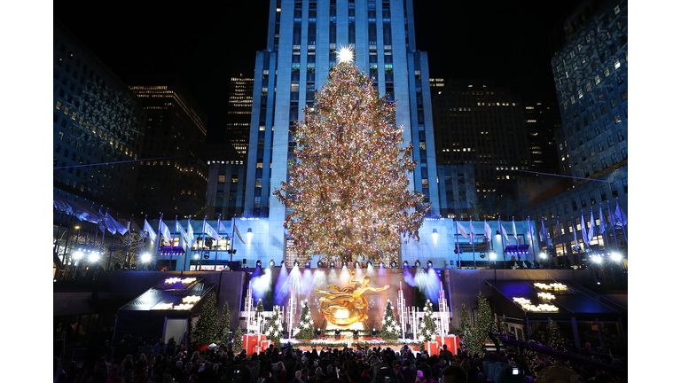 2022 Rockefeller Center Christmas Tree Lighting Ceremony