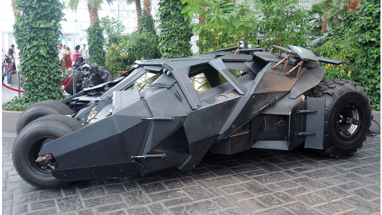 Warner Bros. Pictures Display Vehicles Featured In "The Dark Knight"