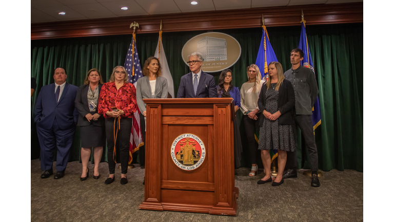 Los Angeles County District Attorney George Gascon Announces His Decision On Resentencing The Menendez Brothers