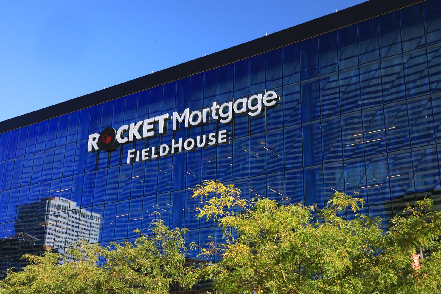 Pro Basketball team, Cleveland Cavs, Rocket Mortgage Field house