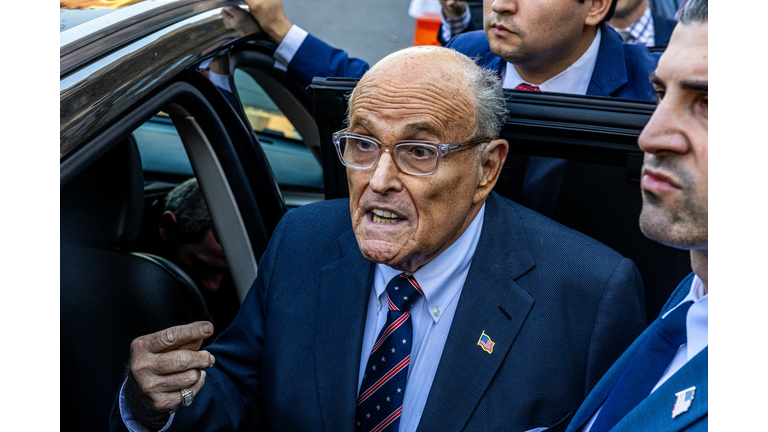 Rudy Giuliani Returns To Court After Missing Deadline To Surrender Assets