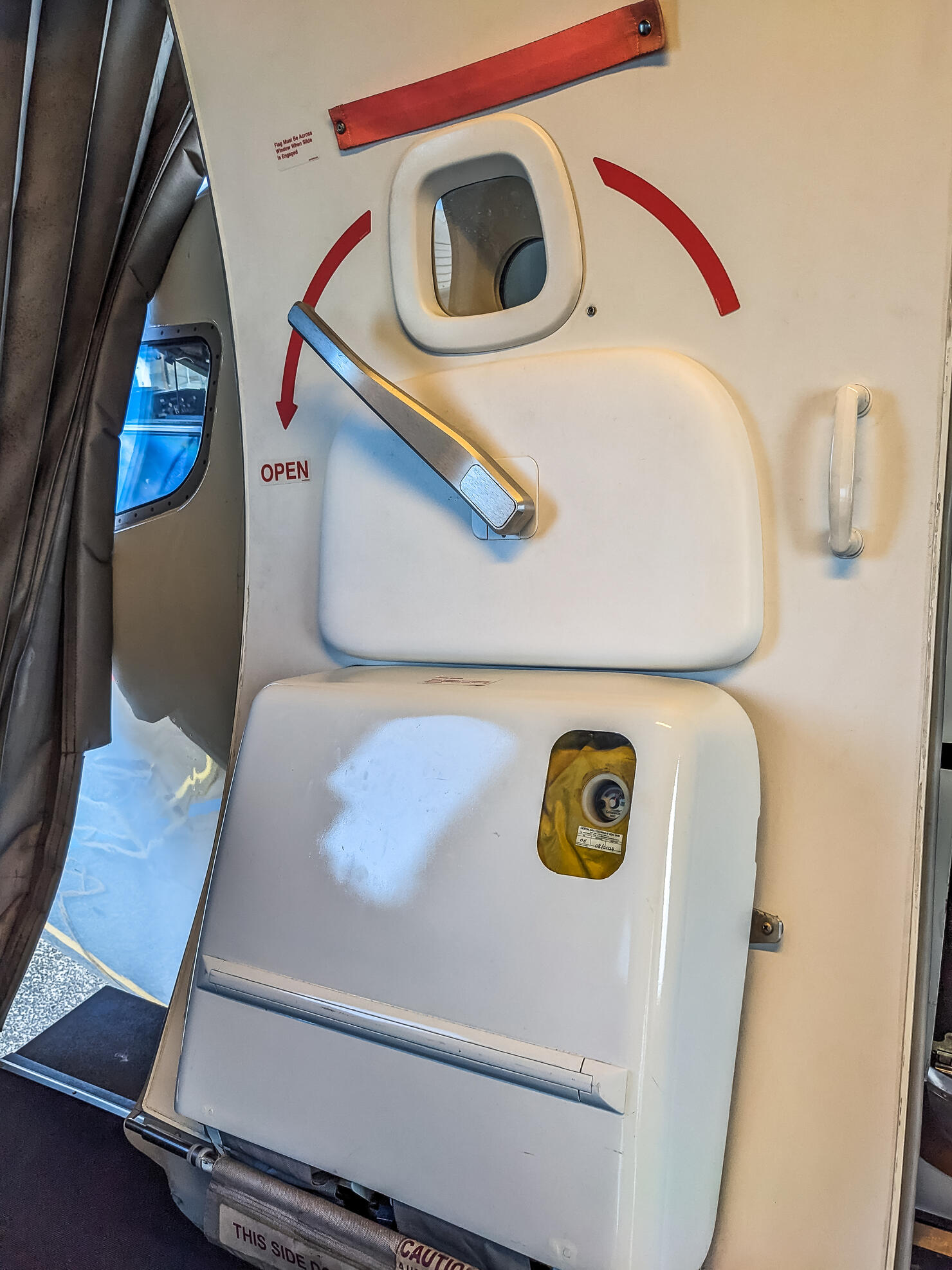 Airplane door