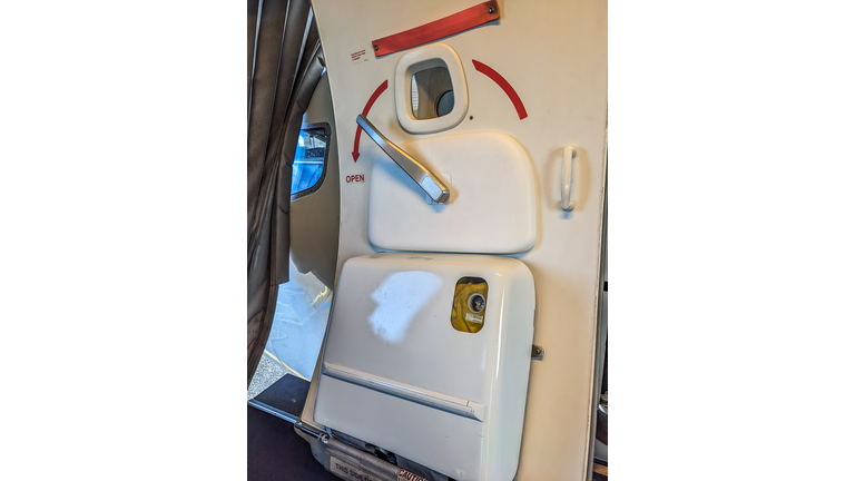 Airplane door