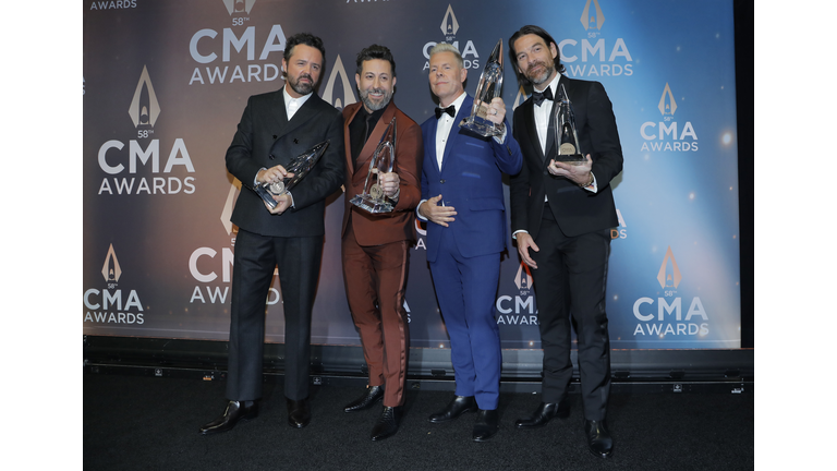 The 58th Annual CMA Awards - Press Room