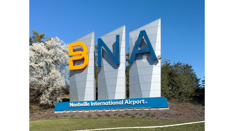 Nashville International Airport in Nashville, TN.