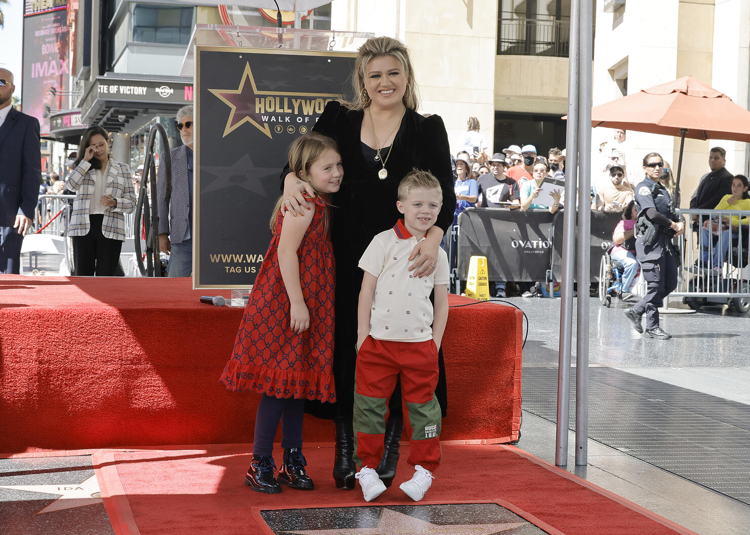 Kelly Clarkson Honored With Star On The Hollywood Walk Of Fame