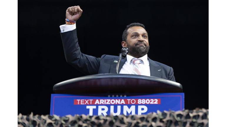 Donald Trump Campaigns For President In Arizona's Prescott Valley