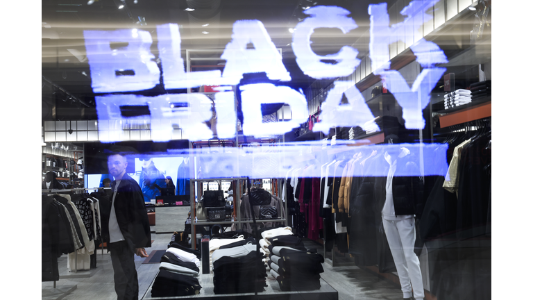 Shoppers Look For Deals On Black Friday As Holiday Shopping Season Begins