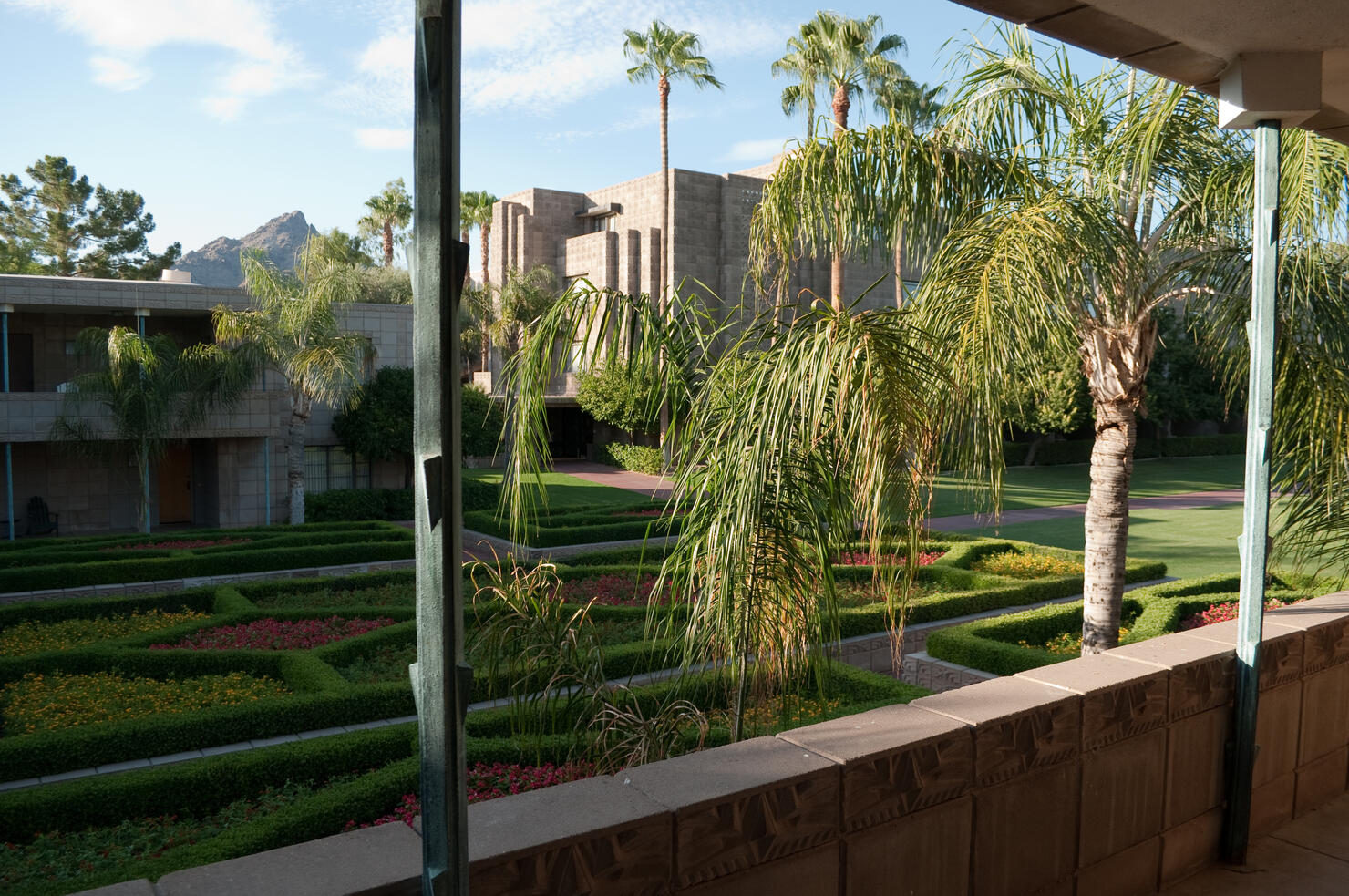 Interior courtyard Arizona Biltmore Hotel, Phoenix