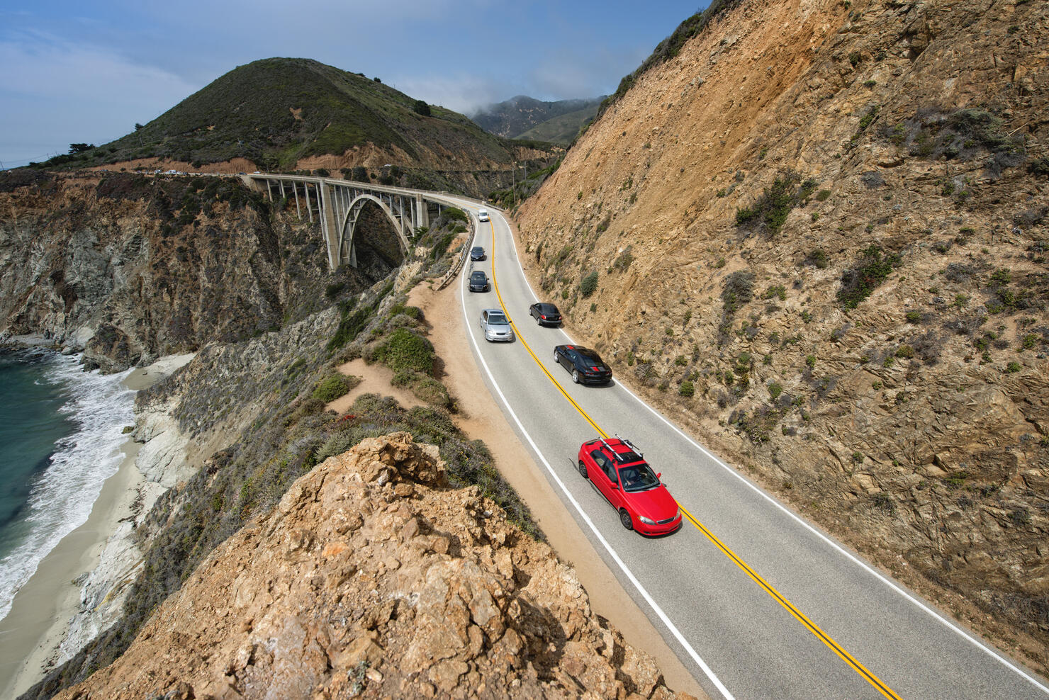 Traffic on Highway 1
