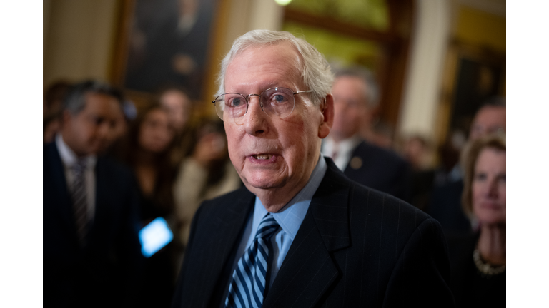 Senators Meet For Their Weekly Policy Luncheons