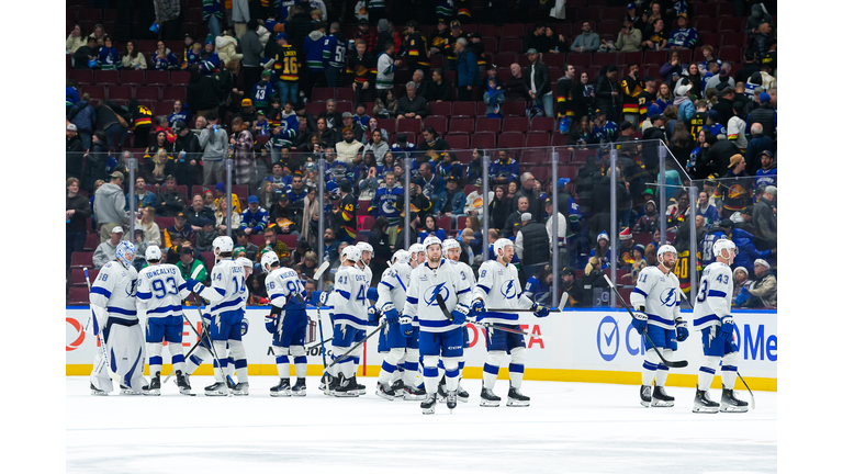 Tampa Bay Lightning v Vancouver Canucks