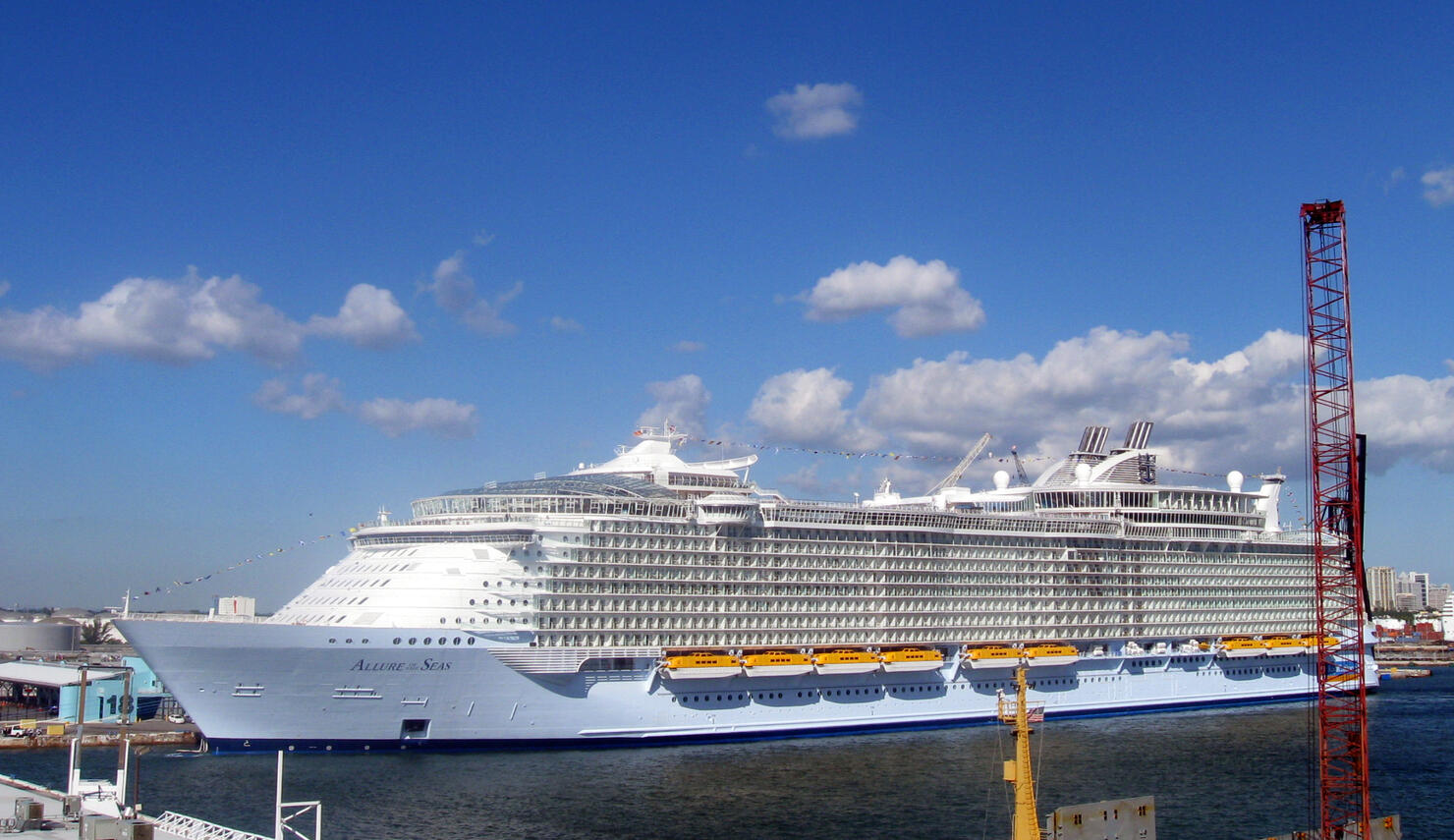 This photo shows the ship Allure of the