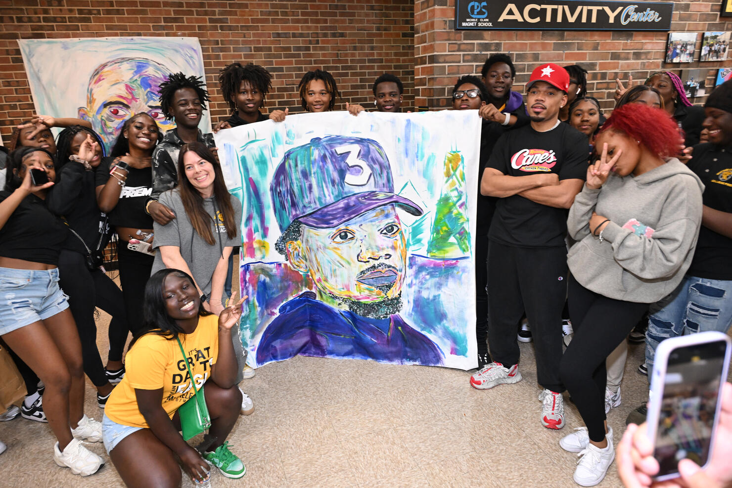 Chance the Rapper Stops By Raising Cane's In Wrigleyville, Receives $100K Donation From Raising Cane's For His Charity SocialWorks