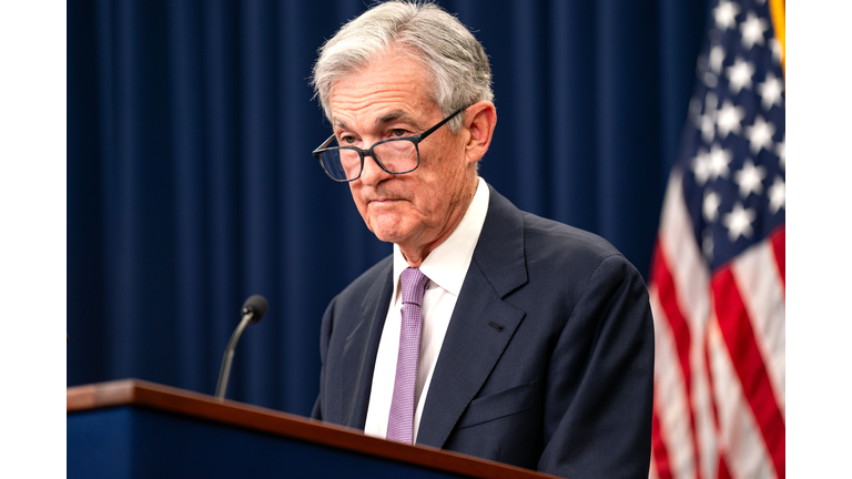 Federal Reserve Chair Jerome Powell Holds His Monthly Press Conference
