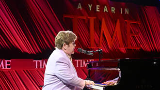 Elton John Releases A NEW "Step Into Christmas" Video