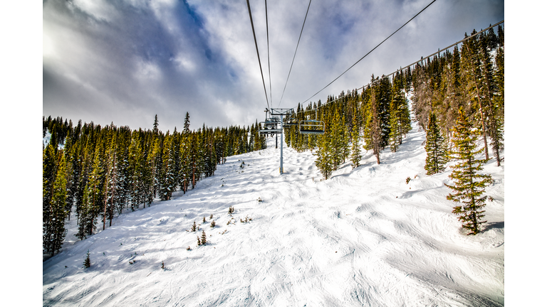 Mountain Ski Lift