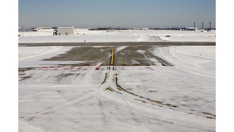 Snowed in at the Airport