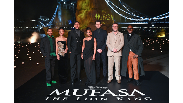 "Pride Rock" Photocall Of 'Mufasa: The Lion King In London