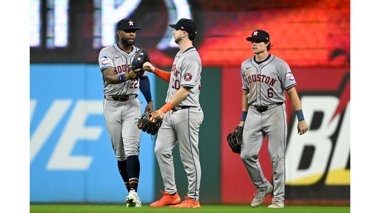 Houston Astros v Cleveland Guardians