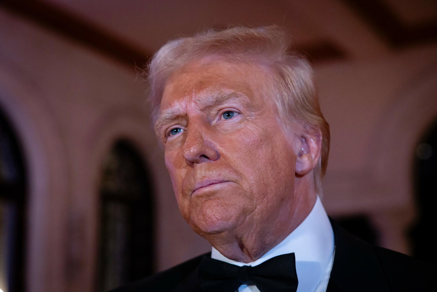 President-Elect Donald Trump Delivers Remarks On New Years Eve At Mar-A-Lago Club