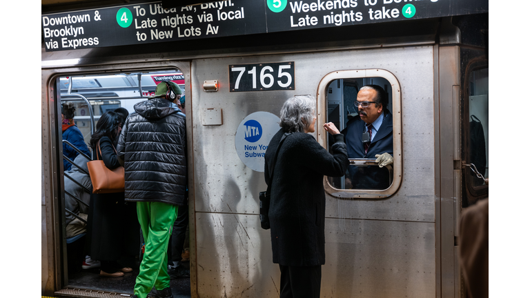 Concerns Over Subway Crime In New York Continue After Rush Hour Shooting