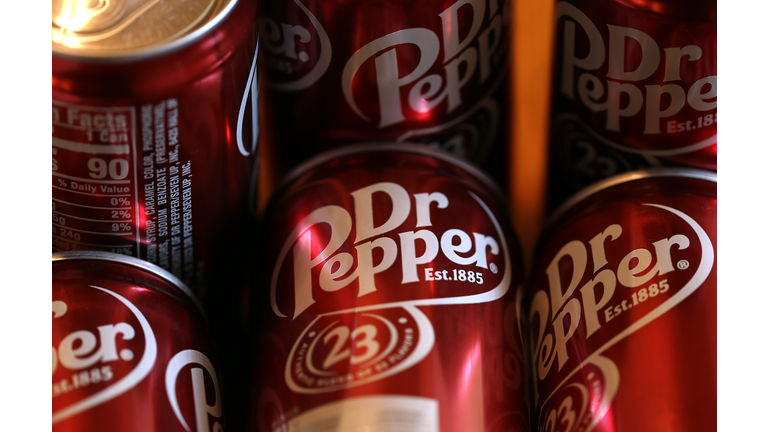 Dr. Pepper Ties Pepsi For 2nd Most Popular Soda In U.S., After Coca-Cola