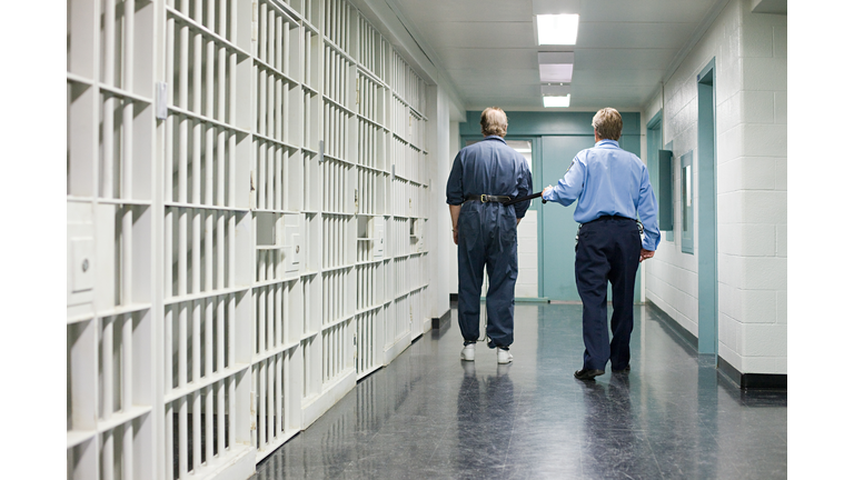 Prisoner and guard