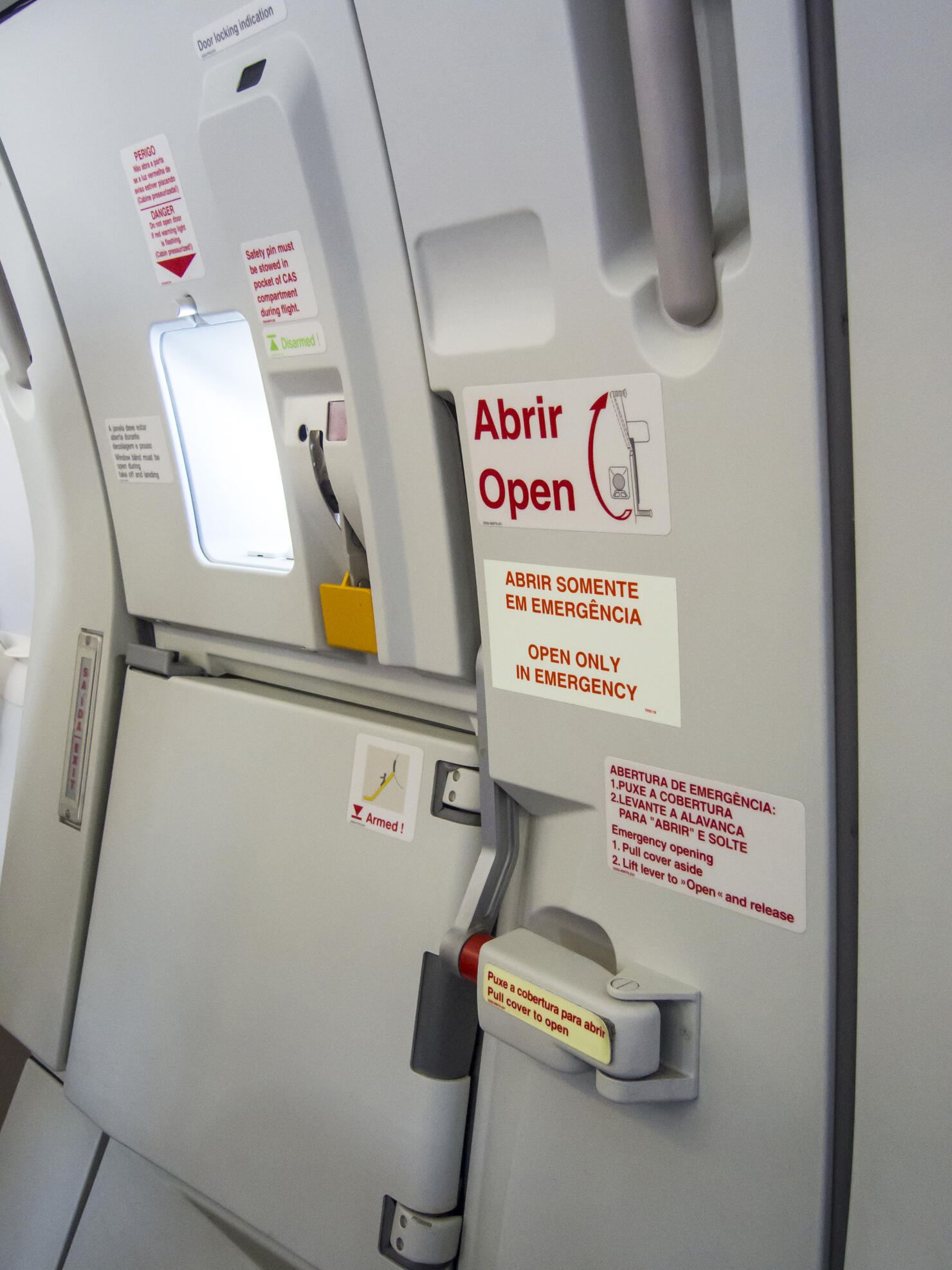 Aircraft exit door