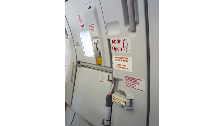 Aircraft exit door