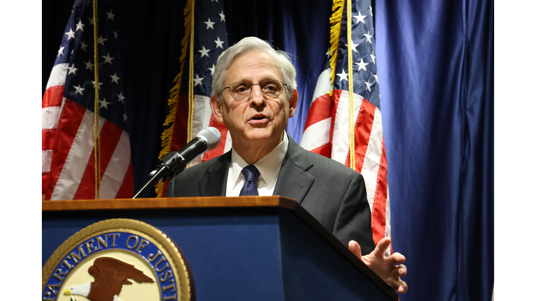 Attorney General Garland Speaks During Visit To U.S. Attorney's Office For The Southern District Of New York