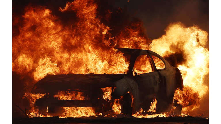 Powerful Winds Fuel Multiple Fires Across Los Angeles Area