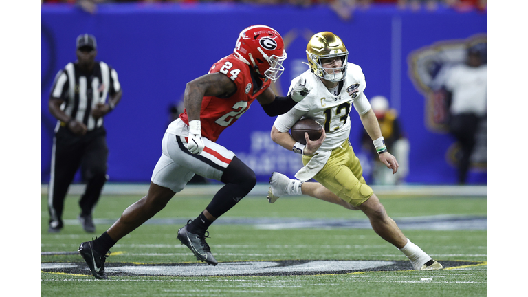 91st Allstate Sugar Bowl  - Notre Dame v Georgia