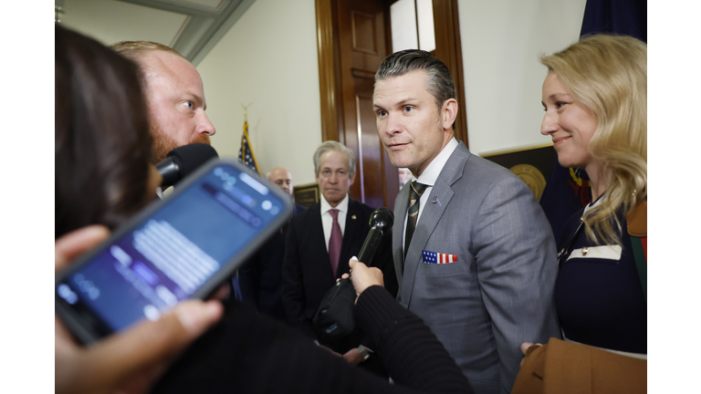 President-Elect Trump's Nominees For Upcoming Administration Meet With Lawmakers On Capitol Hill