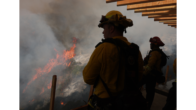 Powerful Winds Fuel Multiple Fires Across Los Angeles Area
