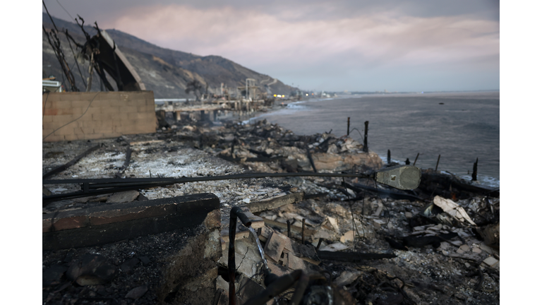 Powerful Winds Fuel Multiple Fires Across Los Angeles Area