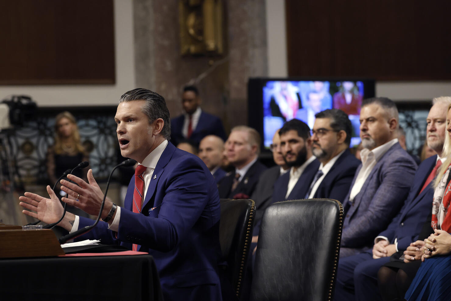 Confirmation Hearing Held For Secretary Of Defense Nominee Pete Hegseth