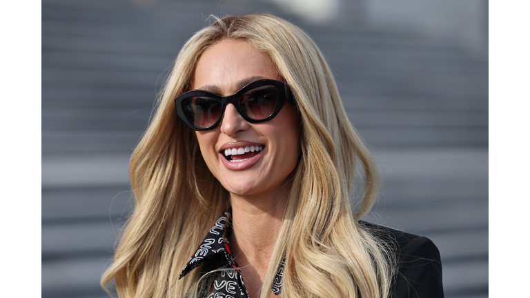 Paris Hilton On Capitol Hill To Urge Lawmakers To Pass The Stop Institutional Child Abuse Act