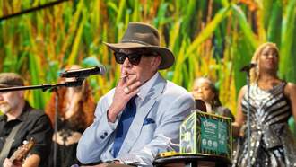 Yep. That's Colts Owner Jim Irsay in 'American Primeval' on Netflix