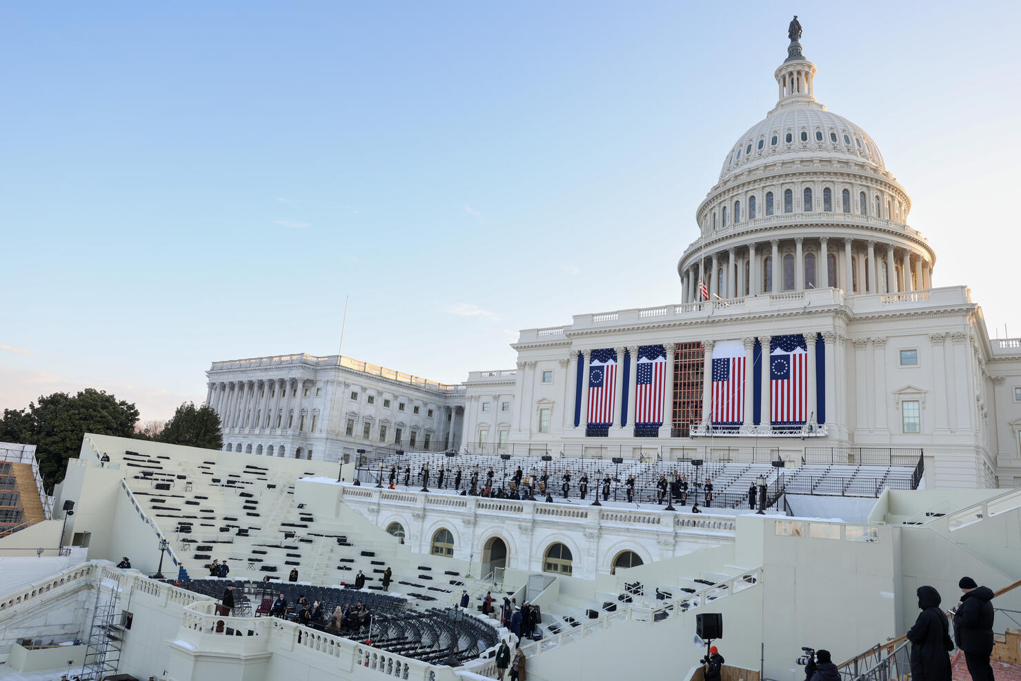 Inauguration Ceremony Rehearsal Takes Place In Nation's Capital