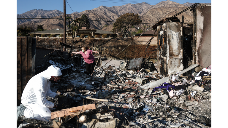 Powerful Winds Fuel Multiple Fires Across Los Angeles Area