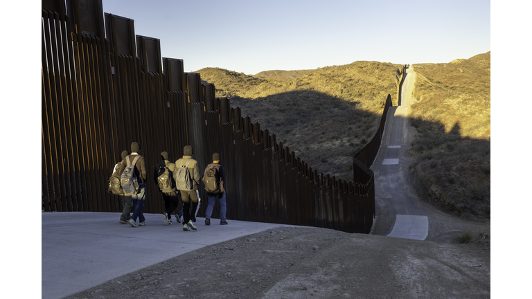 Crossings At The US Mexico Border Remain Low As Trump's Second Inauguration Nears