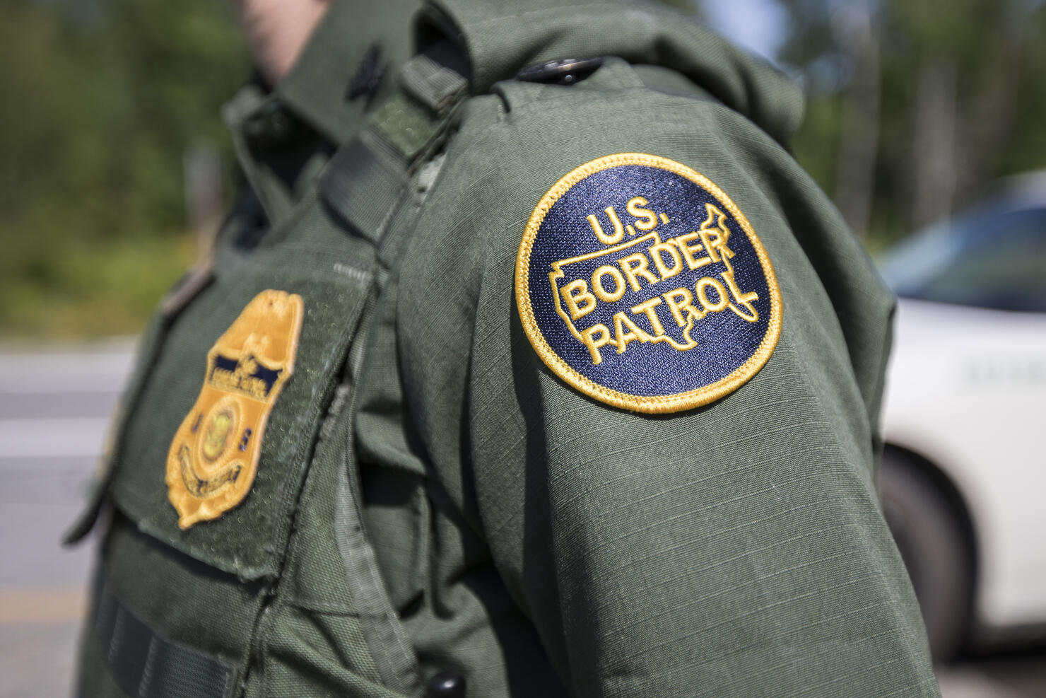 Customs And Border Patrol Keep Watch At U.S.-Canada Border