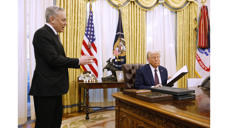 President Donald Trump Signs More Executive Orders
