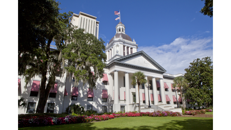 View of the Florida Stare Capitol in Tallahassee