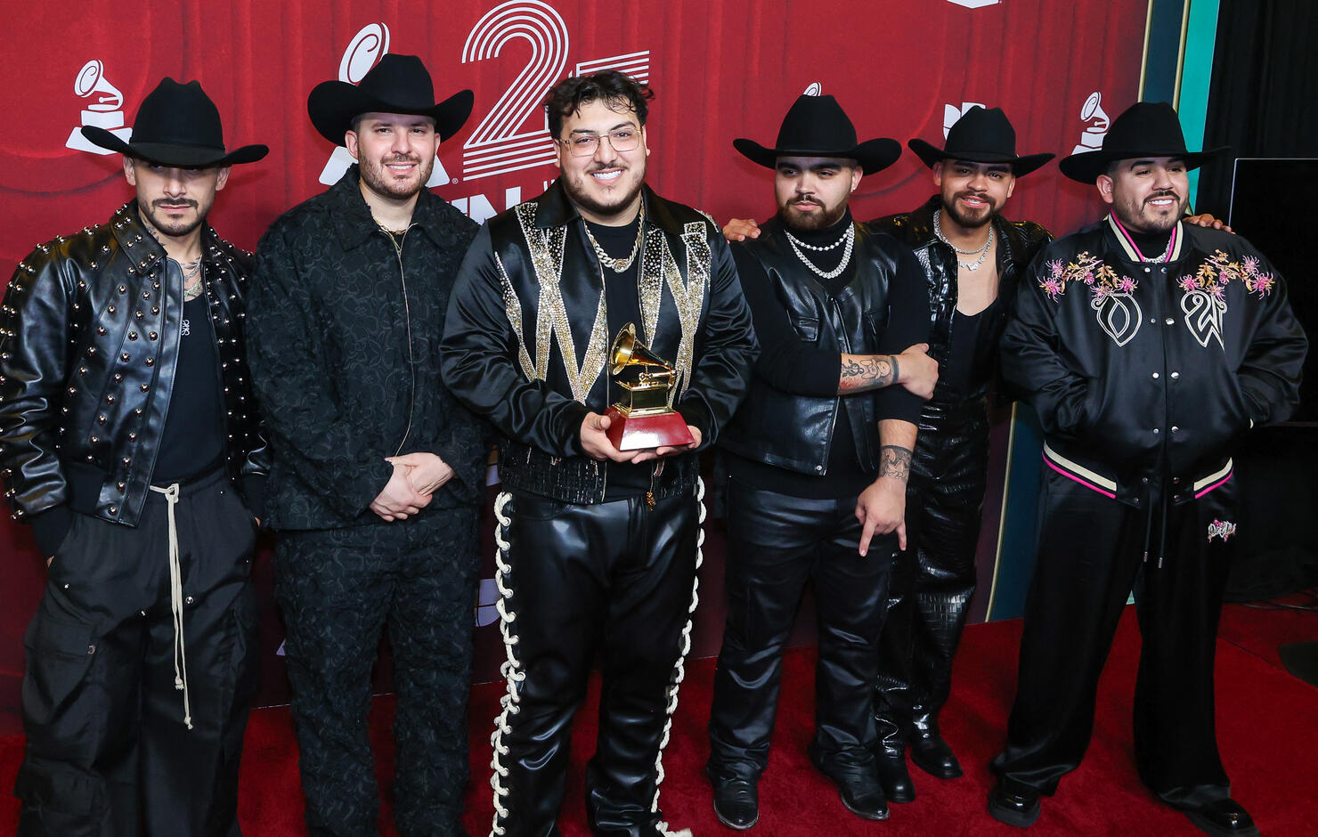 US-ENTERTAINMENT-MUSIC-AWARD-LATIN GRAMMYS-PRESS ROOM