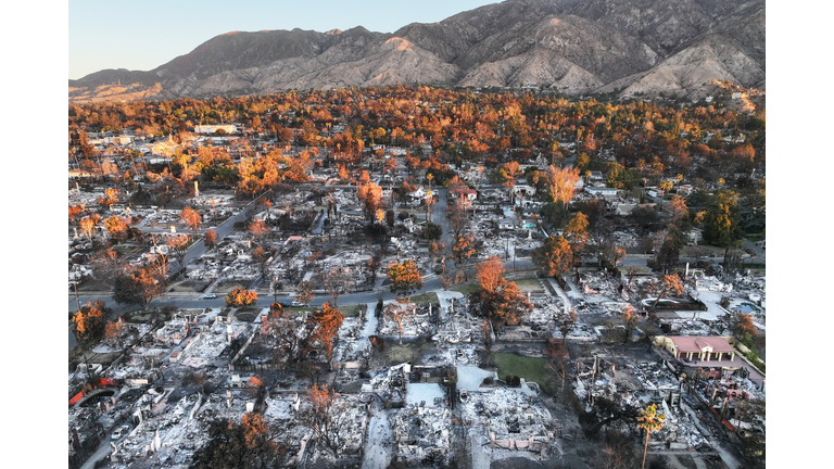 Powerful Winds Fuel Multiple Fires Across Los Angeles Area