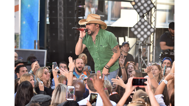 Jason Aldean Performs On NBC's "Today"